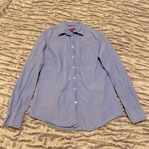 Merona XS Light Blue button-up collared shirt
